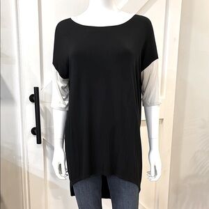 LuLaRoe Simply Comfortable Hi Low Short Sleeve Tunic T-shirt Top